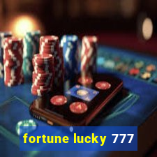 fortune lucky 777